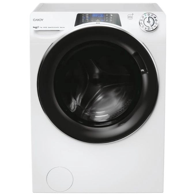Candy RapidÓ PRO , Lavatrice Carica Frontale 11 KG, Classe A, 1400 giri, Bianco, Inverter, Vapore, Wi-Fi, RP 4116BWMBC/1-S