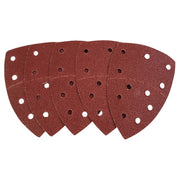 Fogli abrasivi velcrati triangolari 102 × 151 mm grana 120 - confezione 5 pezzi