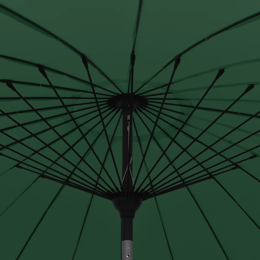 Ombrellone da Esterni con Palo in Alluminio 270 cm Verde 47304