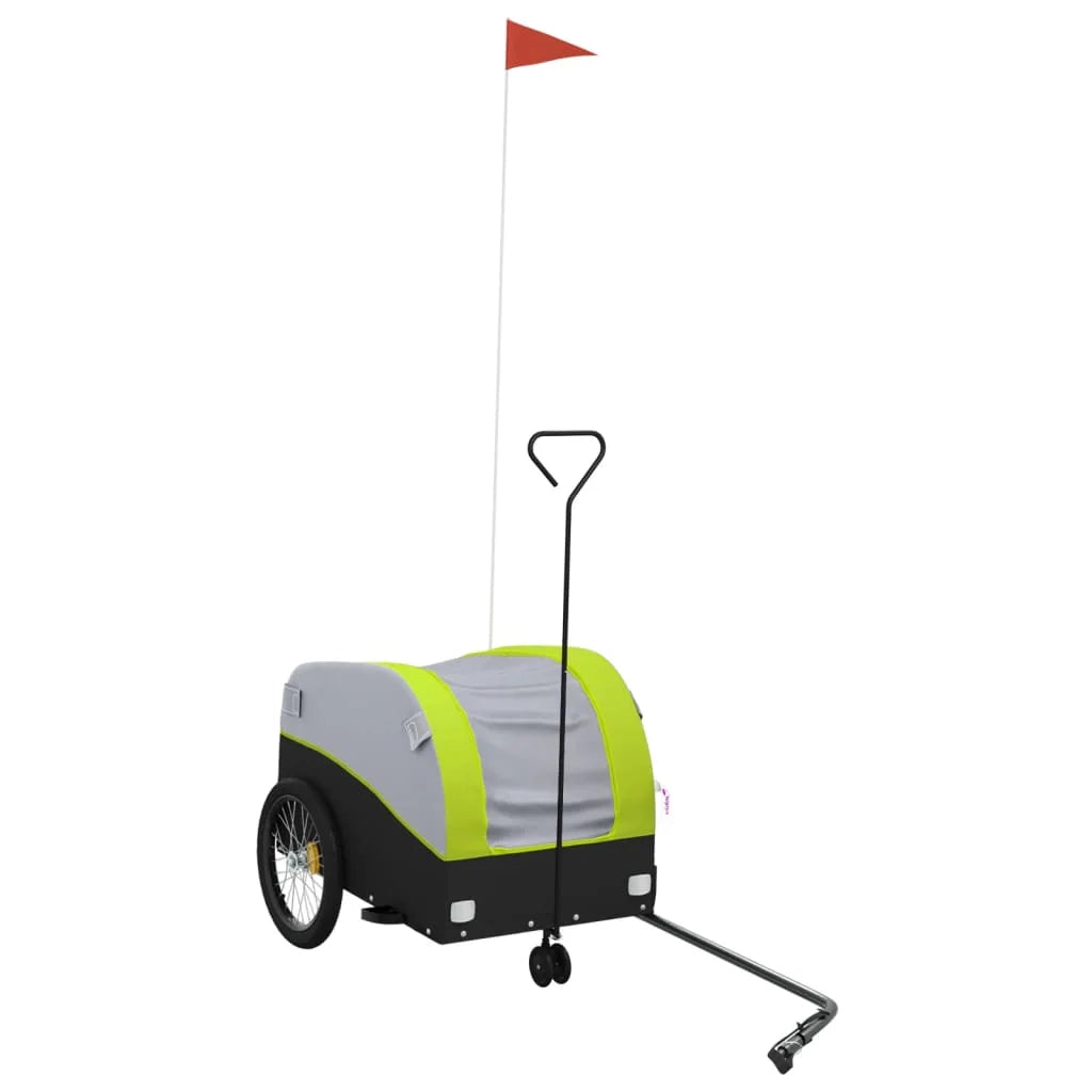 Rimorchio per trasporto biciclette 30 kg ferro verde 02_0044097