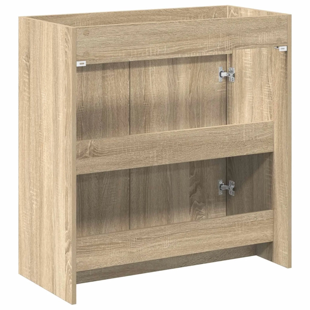 Mobiletto da Bagno Sotto Lavabo Rovere Sonoma 890786