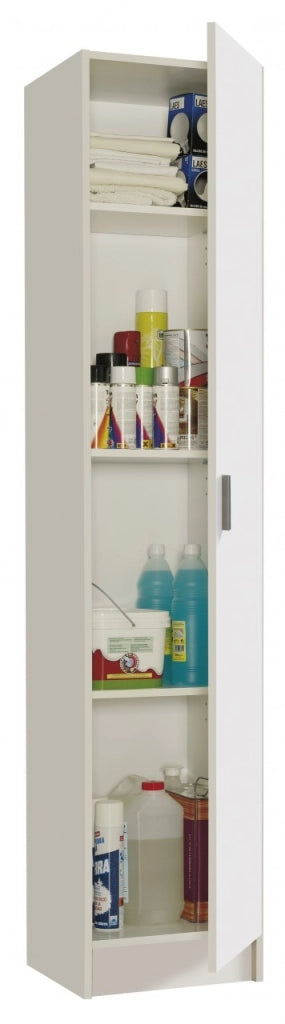 KIT ARMADIO 1 ANTA 4 RIPIANI MULTIUSO 37X37XH180CM