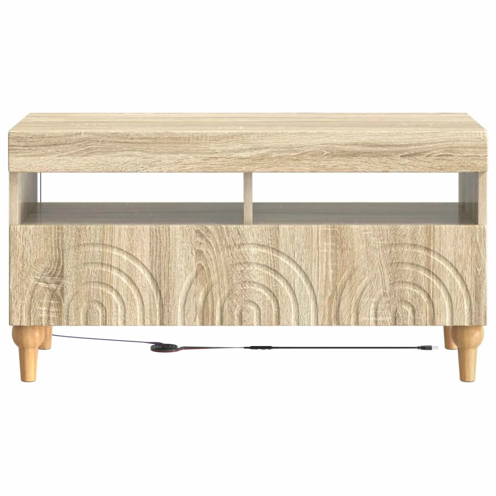 Mobile TV LED Rovere Sonoma Legno ingegnerizzato 896337