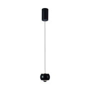 Lampada a sospensione LED 9W 3000K nera V-TAC VT-7830