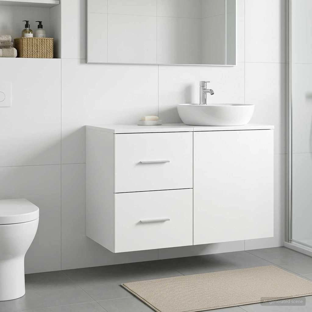Armadio Bagno In-between Bianco 30 x 41 x 50 cm 890366