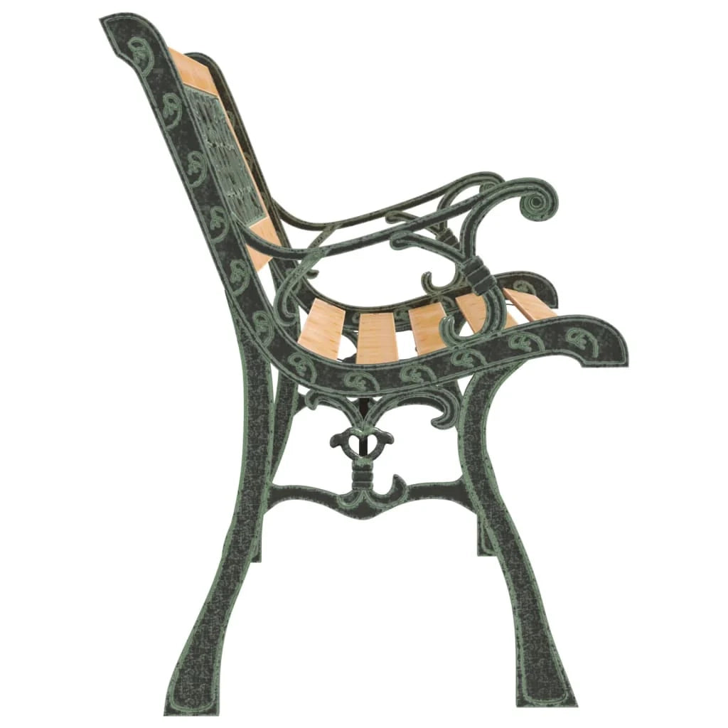 Panca da giardino arredo da esterno per terrazza 122 x 51 x 73 cm in legno massello di abete 02_0011216
