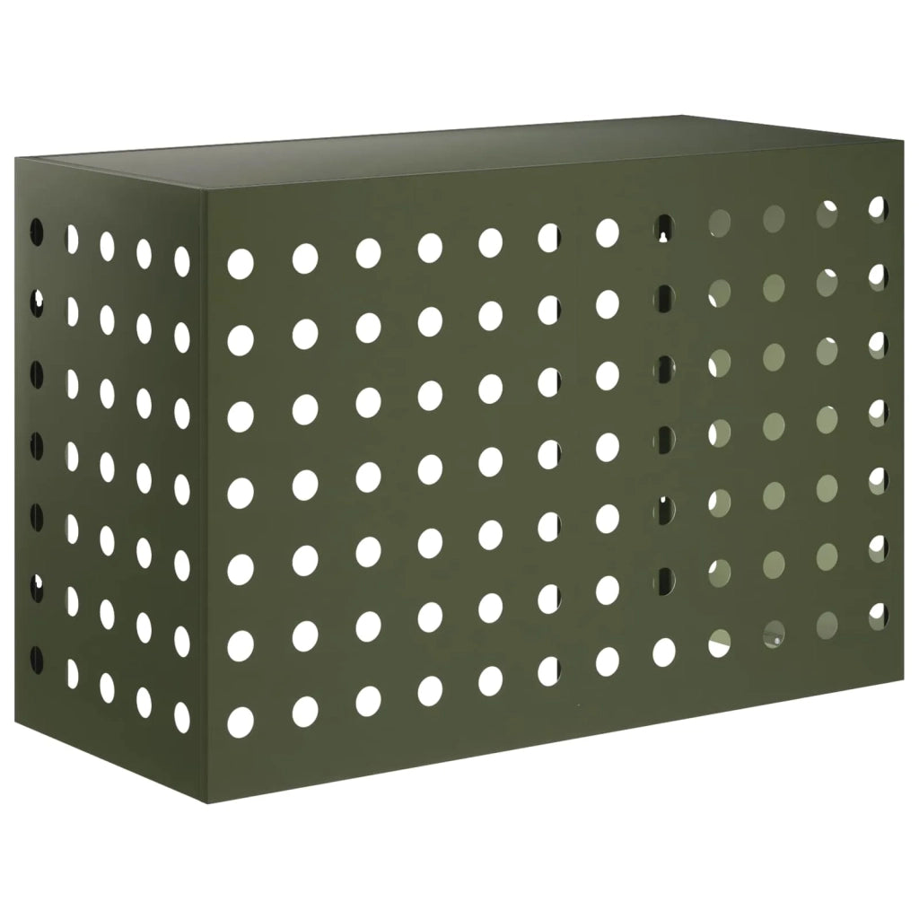 Copertura per condizionatore d'aria Verde Oliva 90 x 40 x 60 cm 8014125
