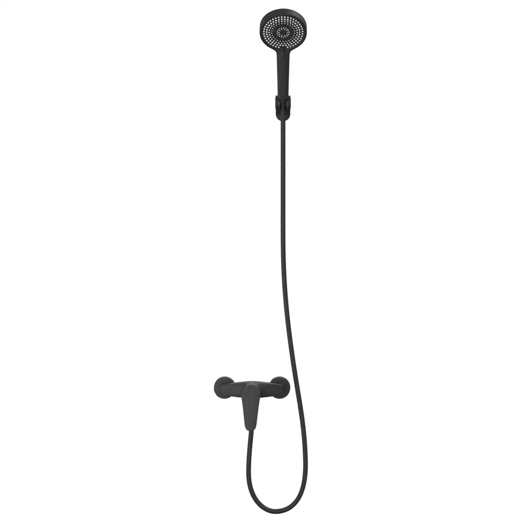 Set di doccia con soffione Nero G 1 / 2 pollici 42023399