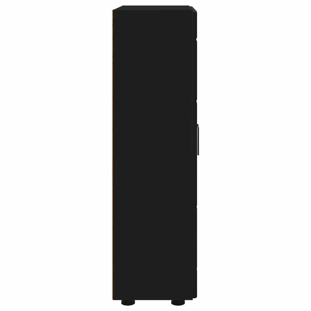 Credenza FLORIN Nero 55,5 x 29 x 100 cm Legno multistrato 880252