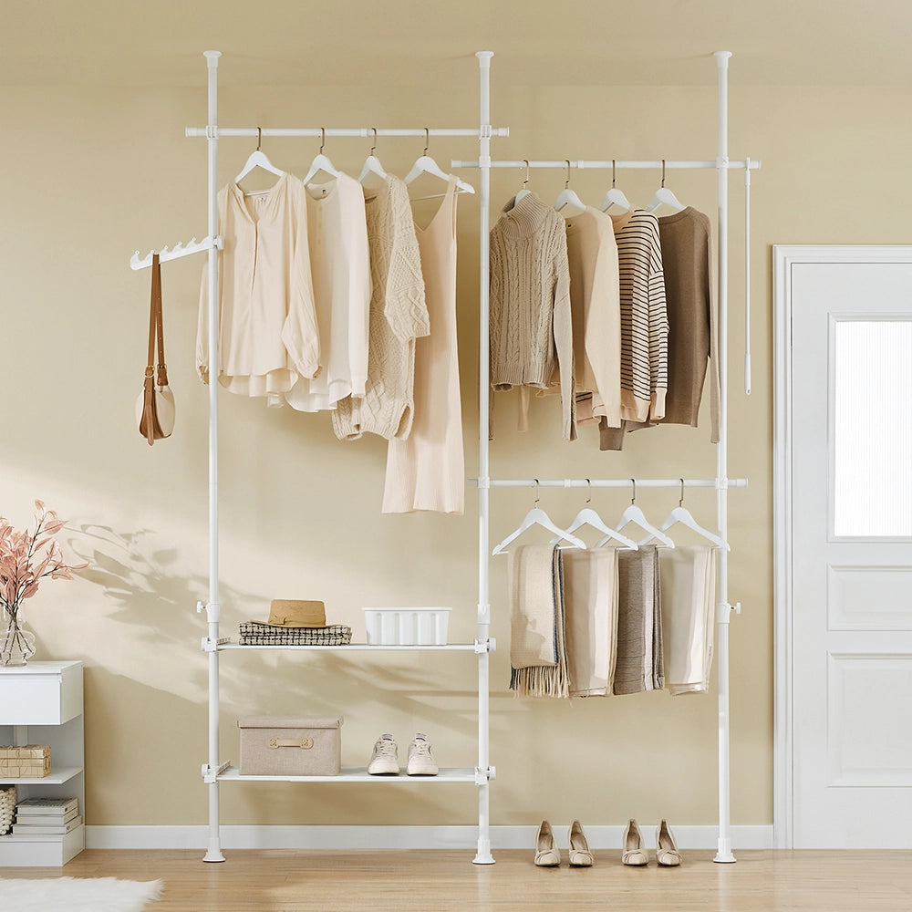 SoBuy Cabina armadio 195x42x295cm FRG34-II-W