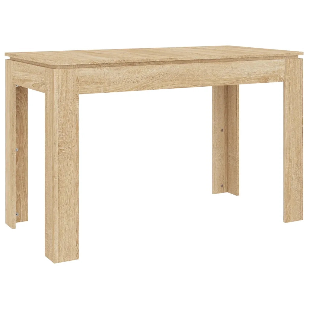 Tavolo da Pranzo | Tavolo da cucina Rovere Sonoma 120x60x76cm in Legno Multistrato