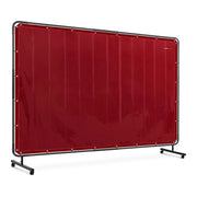 Tenda per saldatura con telaio 240 x 180 cm utensili da officina 14_0006834