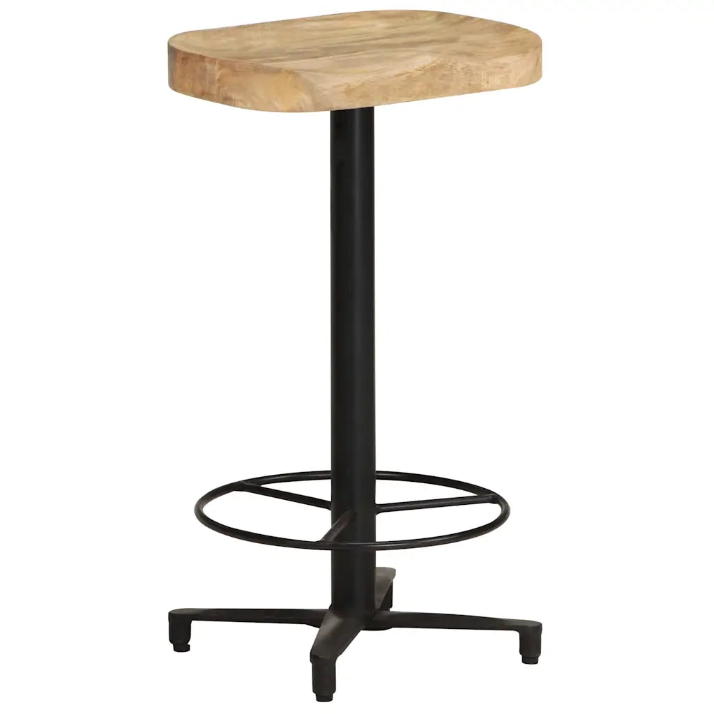 Sgabelli da Bar 2 pz 66 cm in Legno Massello di Mango cod mxl 66706