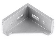 Sostegno angolare 5 pezzi - 58x58 mm - Protezione angolare - Lega di alluminio - Braccio robusto - Per mobili - Supporto angolare