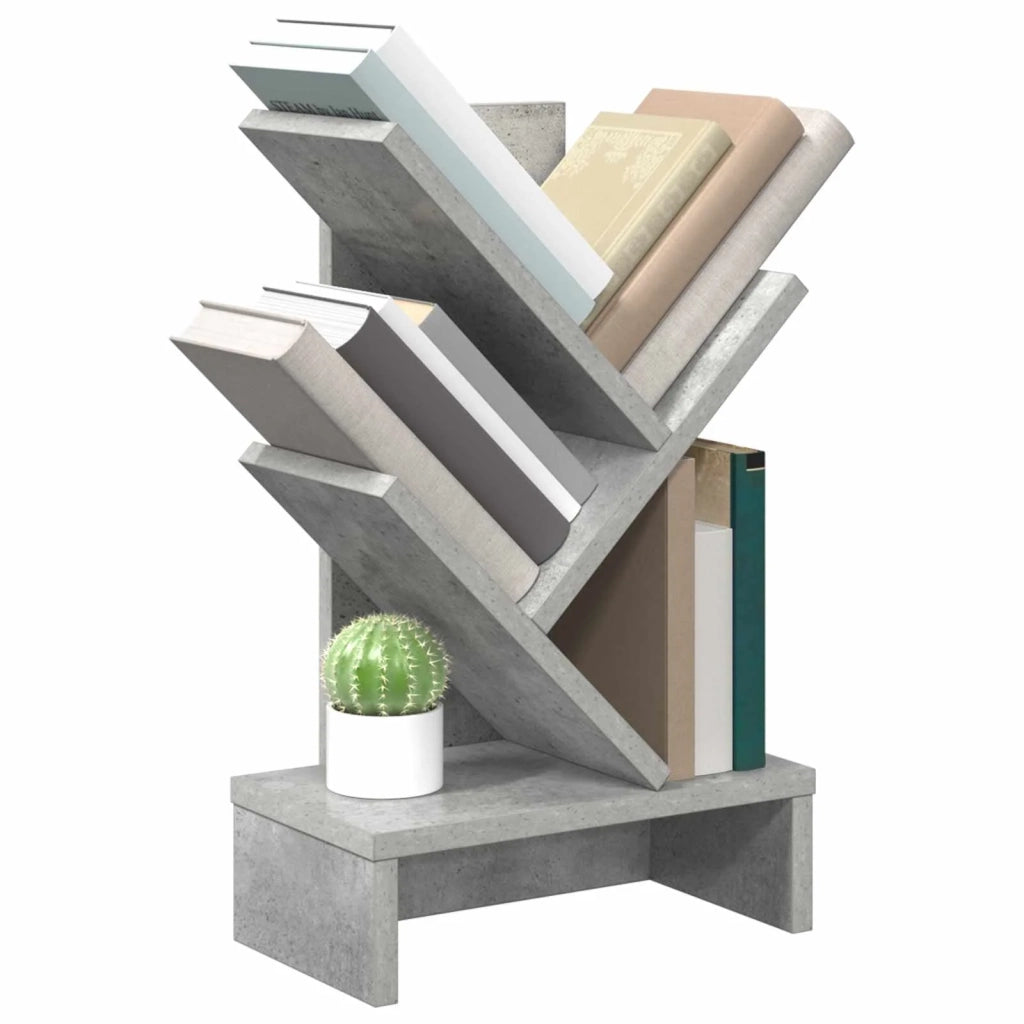 Scaffale per Libri a Forma di Albero 3 Strati 30 x 18 x 48 cm 8012359