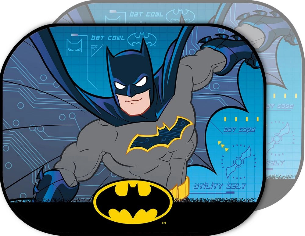 Tendine auto Batman 44x35 cm â€“ Parasole laterale DC Comics bambini