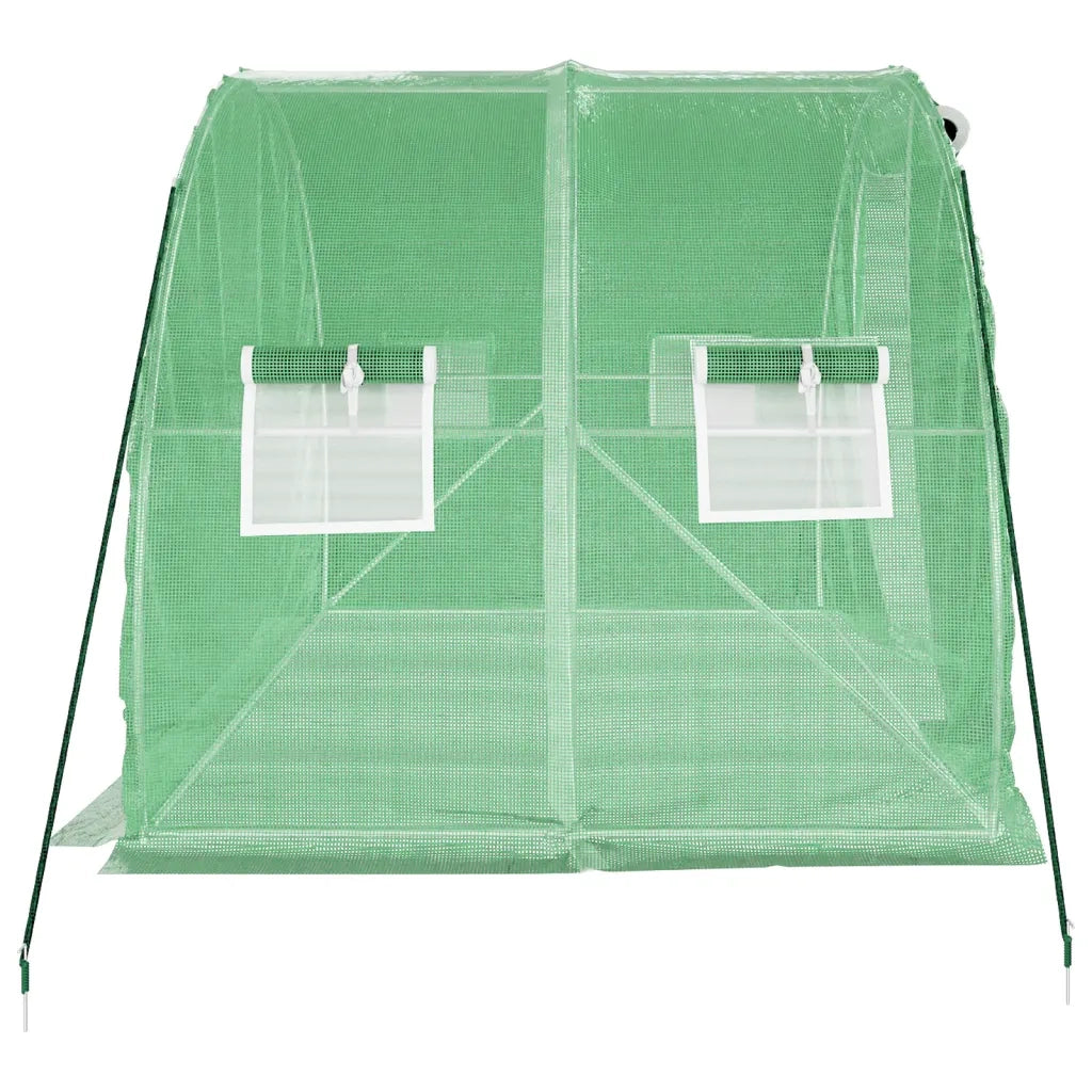 Serra con Telaio in Acciaio Verde 6 m2 3x2x2 m CFW1232171
