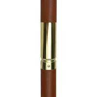 Ombrellone da Esterni con Palo in Legno 200x300 cm Antracite