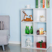 Libreria 3 Ripiani 91,5x29,5x61,5 in Legno  Bianco