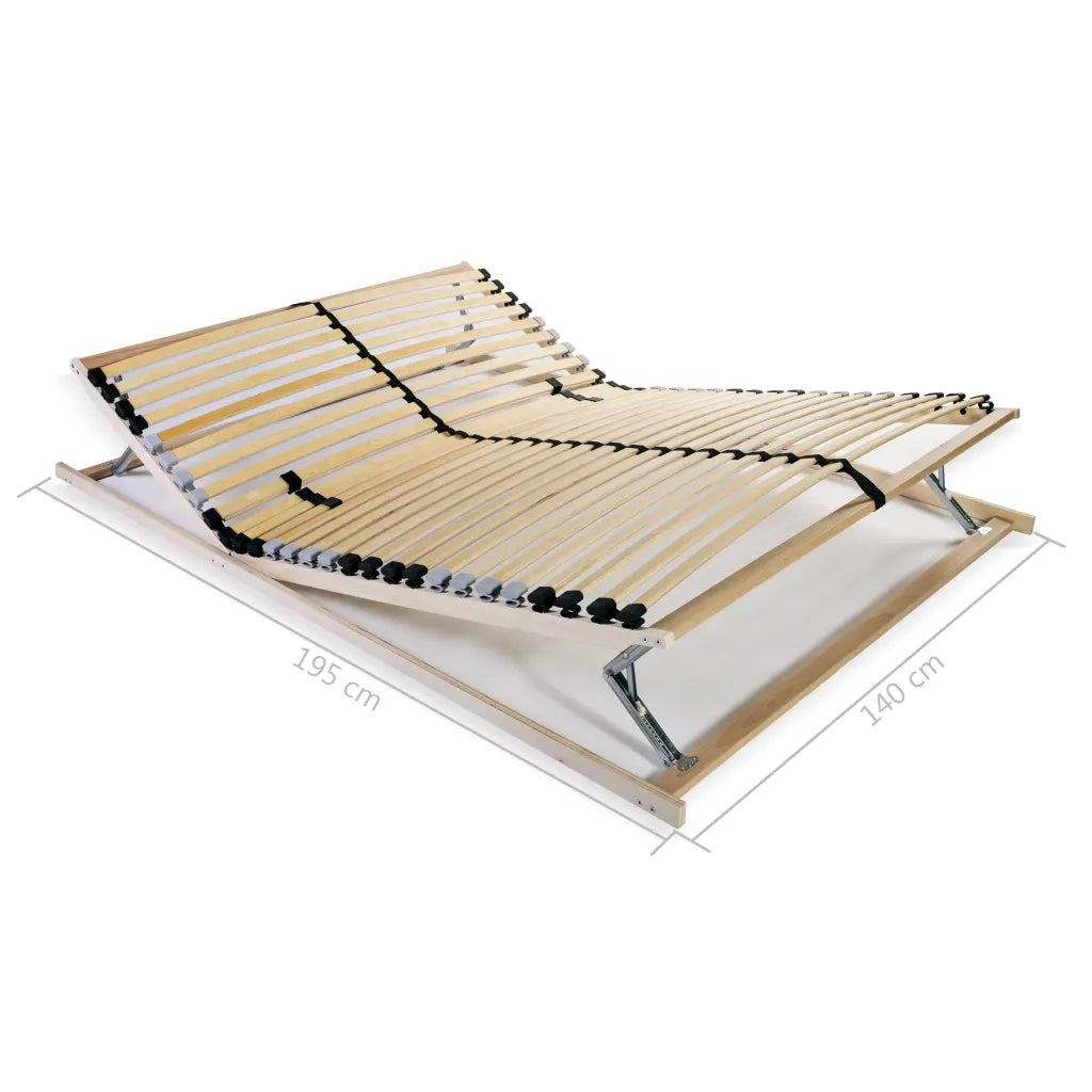 Rete a Doghe 7 Zone senza Materasso con 28 Doghe 80x200 cm