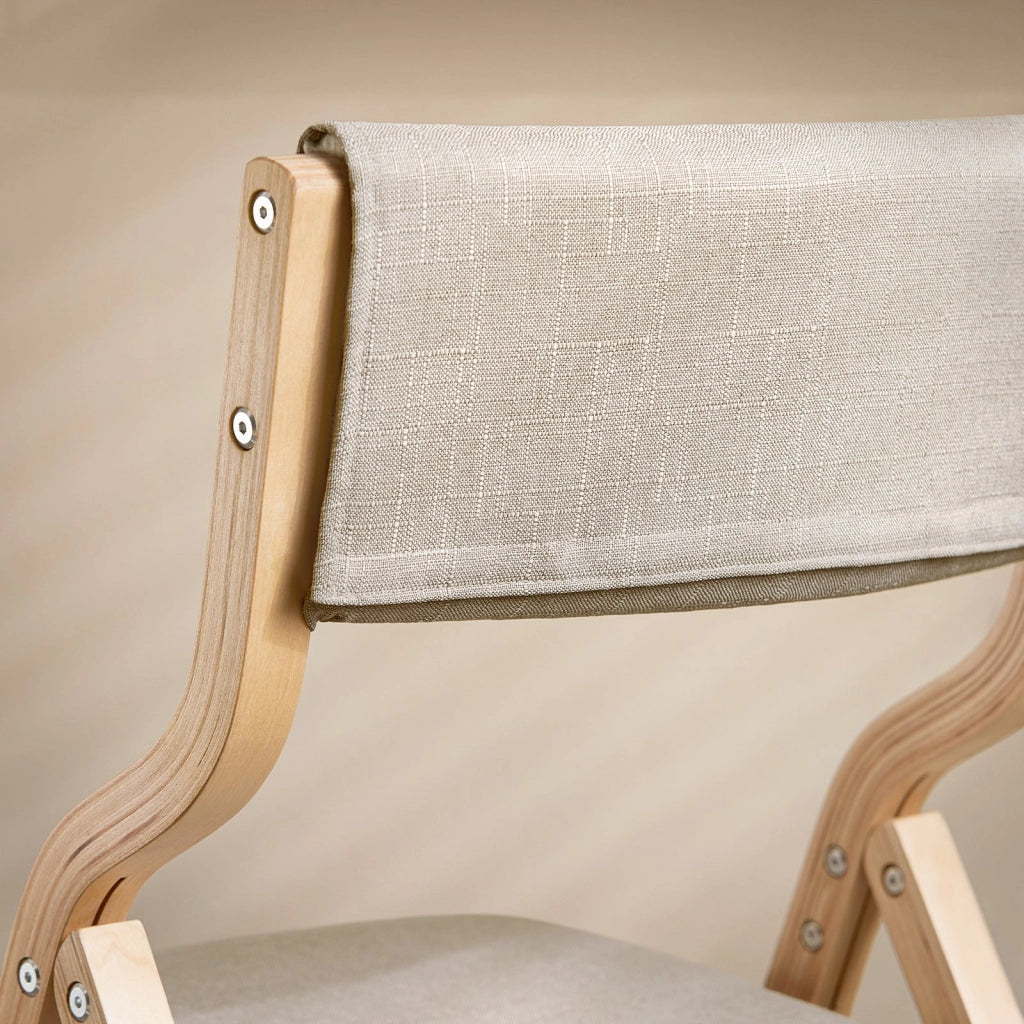 Sedia pieghevole Stil Sedia Sedia da scrivania in betulla Grigio FST40-HG