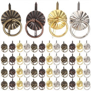 Maniglie da parete da 80 pezzi - Maniglie da parete mini - Maniglie in acciaio robusto - Maniglie da retro - Maniglie da parete - Maniglie da mano - Montaggio confortevole - Maniglie da parete per armadi