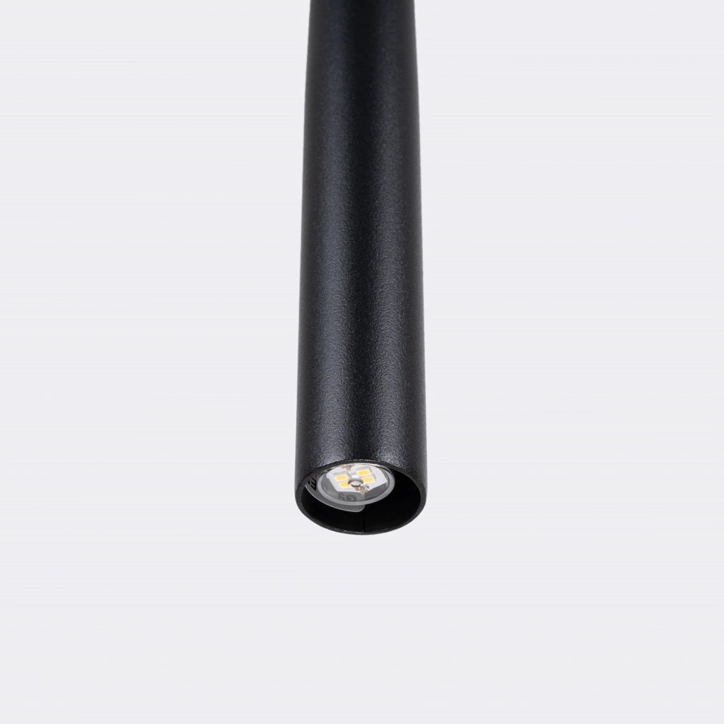 Lampada sospensione tubo nero G9 8W Serena Pure Lume