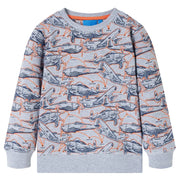 Felpa per Bambini Grigio MÃ©lange 104cod mxl 132410
