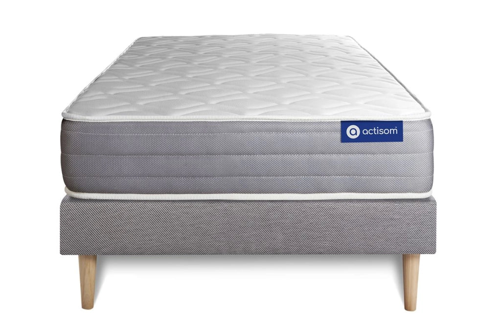Kit rete e materasso matrimoniale Actilatex dream 90x200cm - Spessore : 22cm - Lattice e memory foam - Moderatamente rigido
