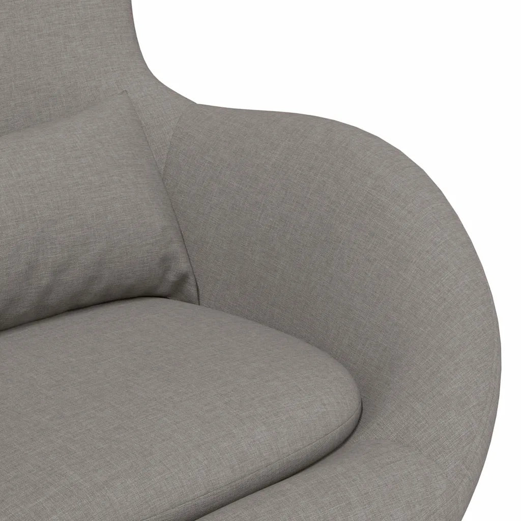 Poltrona | Sedia Relax uovo Talpa 63 x 73 x 90 cm Tessuto