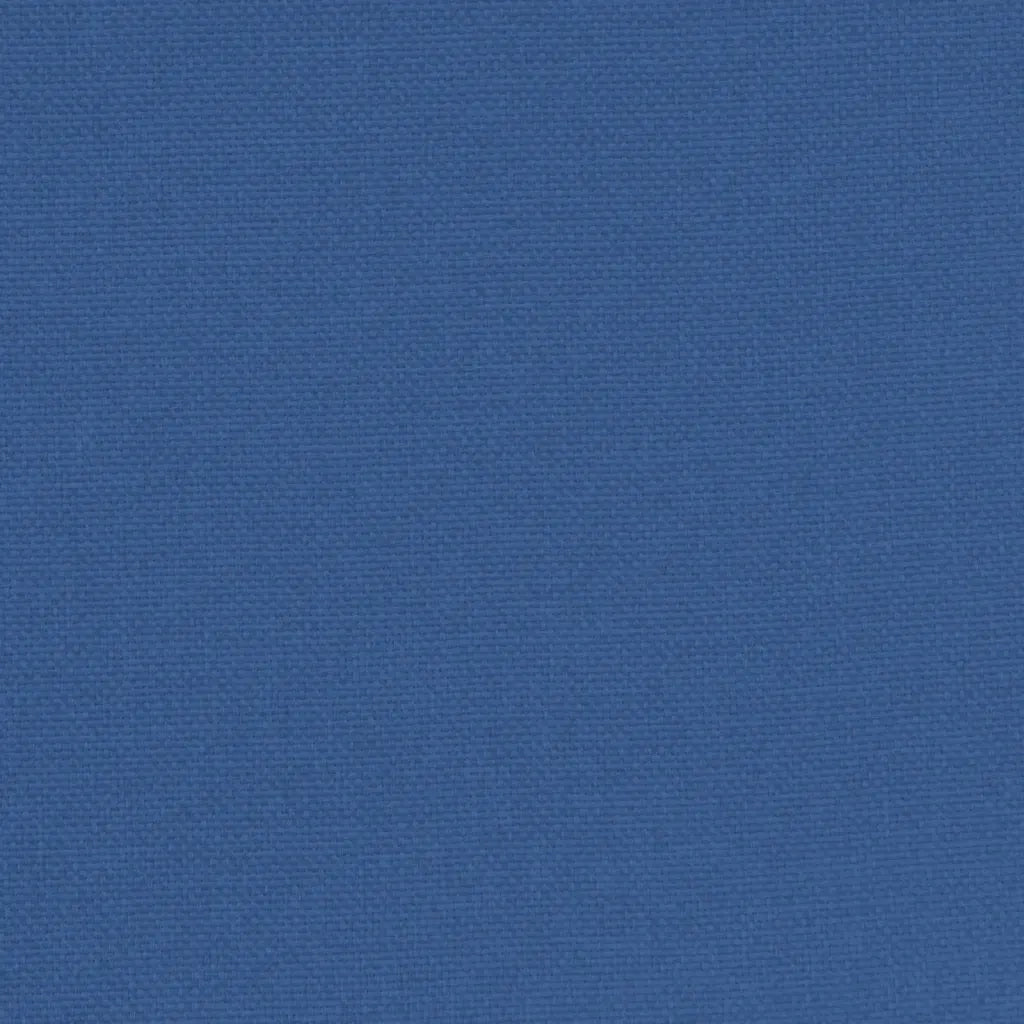 Divano Sedia-Poltrona Cabriolet con Poggiapiedi Blu in Tessuto