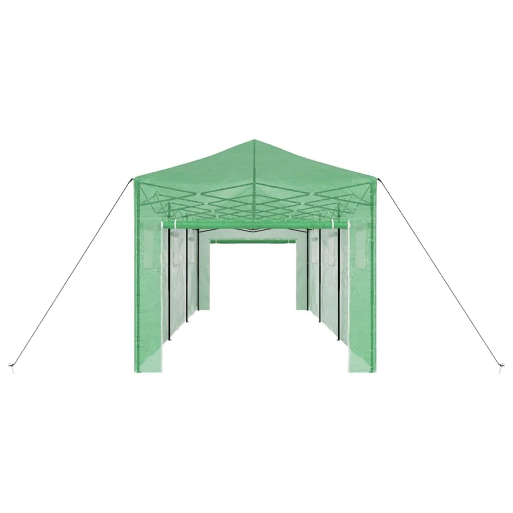 Serra rettangolare pieghevole dal design moderno per giardino 290 x 870 x 315 cm ferro verde 02_0058863