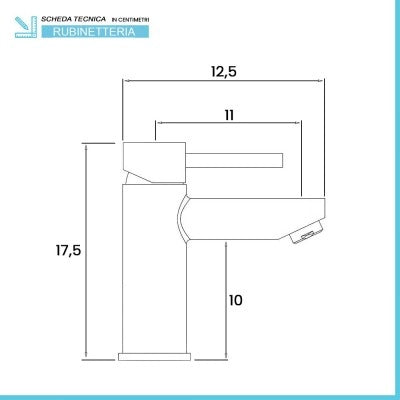 Set miscelatori lavabo e bidet acciaio spazzolato e piletta click-clack  York
