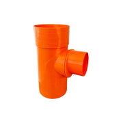 Derivazione ridotta 87.30° in pvc : Diametro - 125x80