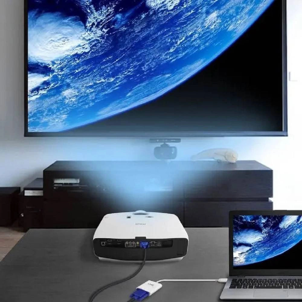 Trade Shop - Convertitore Adattatore Video Da Usb 3.0 Maschio A Vga Femmina 1080p U3-vga263 -