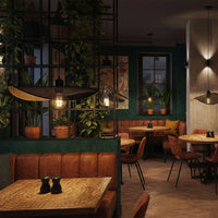 Lampada Da Soffitto APP1470-1CP Black/old Gold