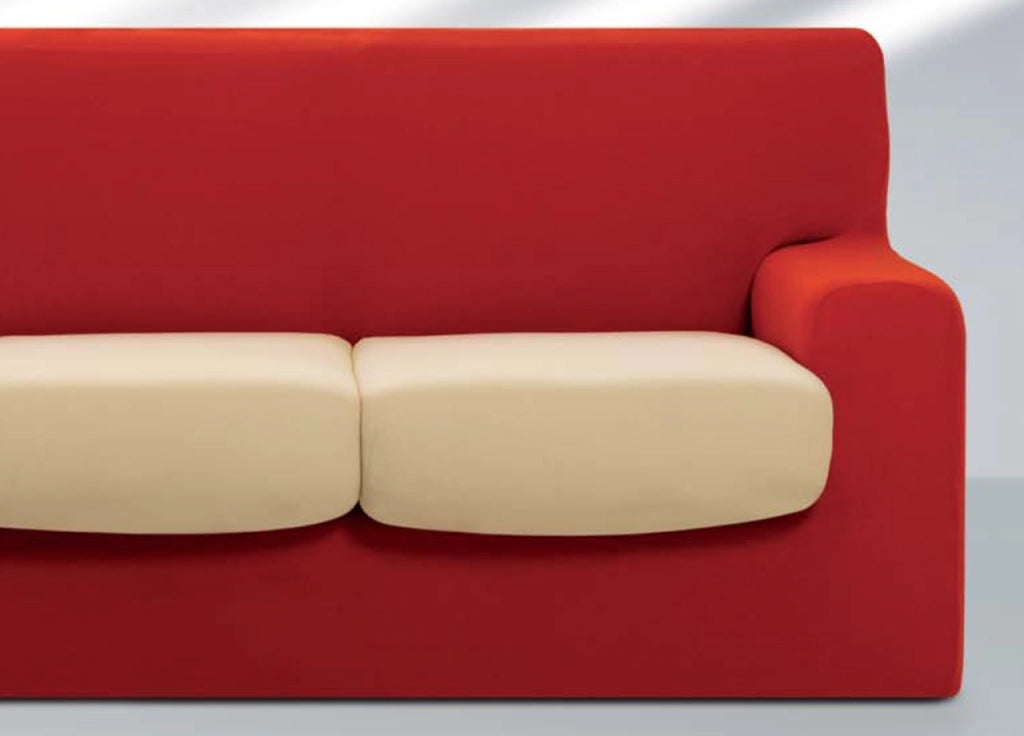 Copriseduta Sofa Cover In Tinta Unita - Coppia 1Posto - Violetta 150