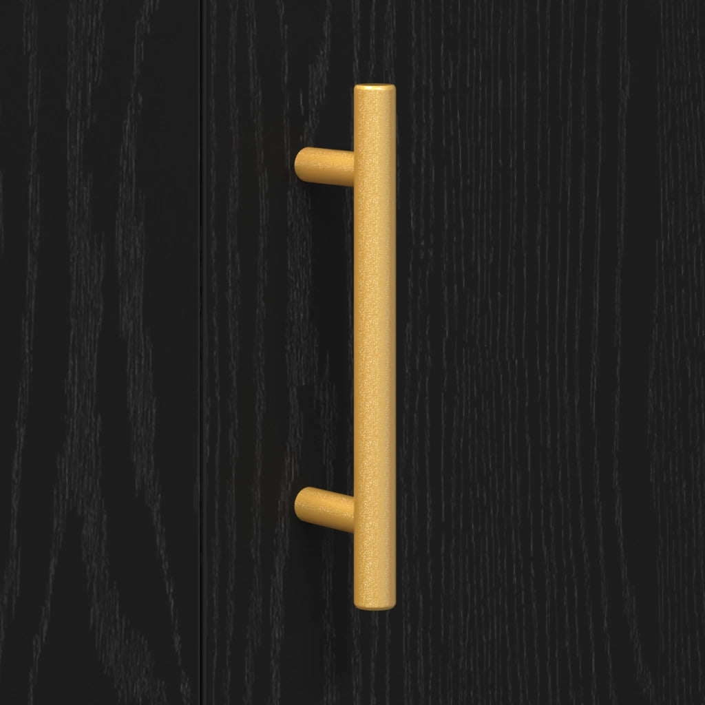 Mobile Nero Rovere 90x34x80 cm in Legno