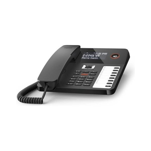 Telefono filo con segreteria desk800 am black