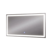Vicco Specchio bagno Vetro 100 x 50 cm con illuminazione frontale