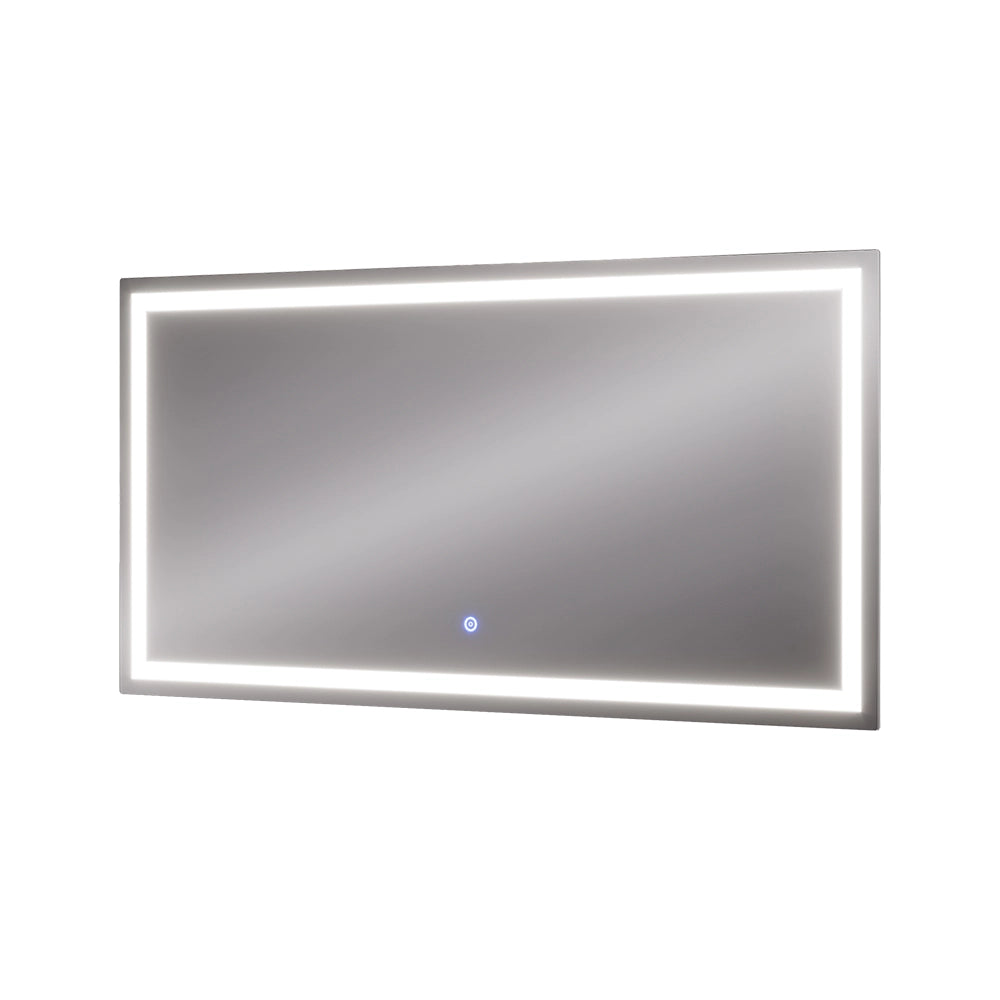 Vicco Specchio bagno Vetro 100 x 50 cm con illuminazione frontale