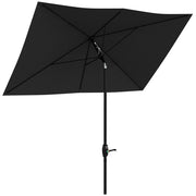 Tendalino rettangolare 2x3m inclinabile ¨C zephmum ¨C nero