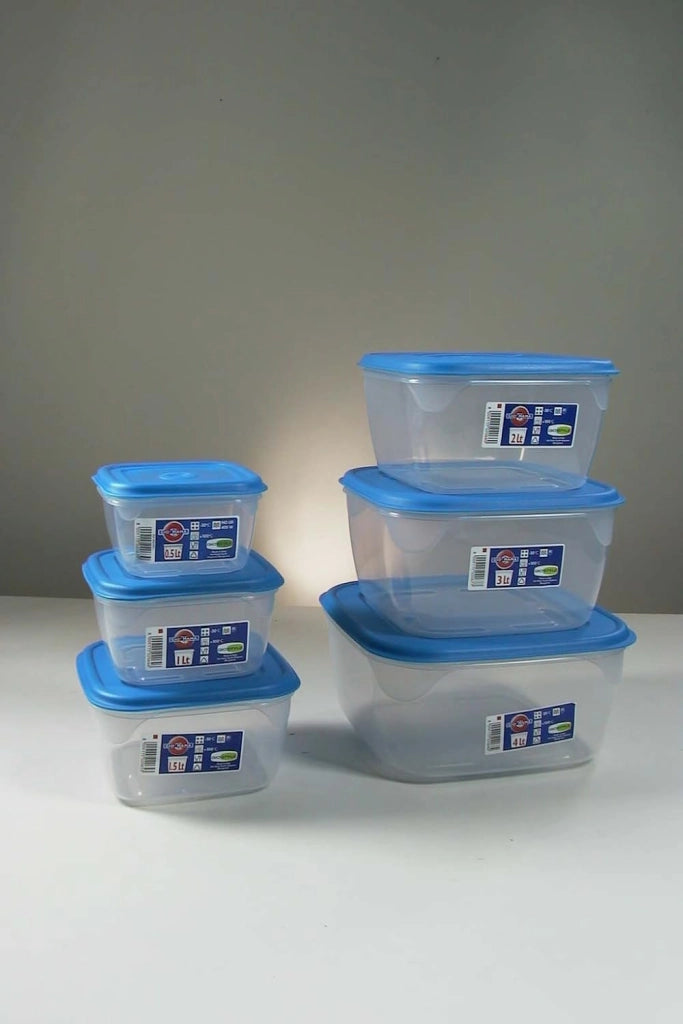 CONTENITORE PER ALIMENTI 'ERMETICI' Mod. Quadro, 1,5 lt - 16x16x9 cm - GIO' STYLE