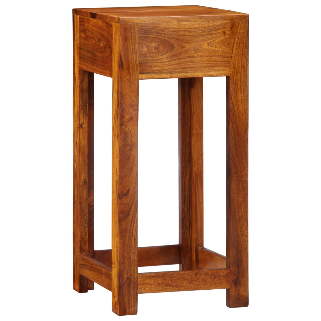 Supporto per Telefono 35x35x75 cm Legno Massello di Acacia