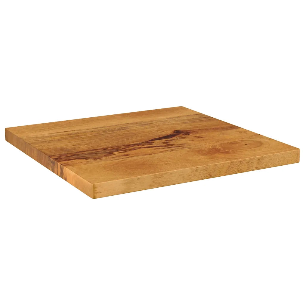 Piano per Tavolo 50x50x3,8 cm Quadrato Legno Massello di Pino 371651