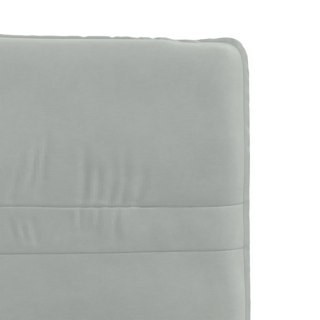 Sedie da Pranzo 4 pz Grigio Chiaro in Velluto 3315344
