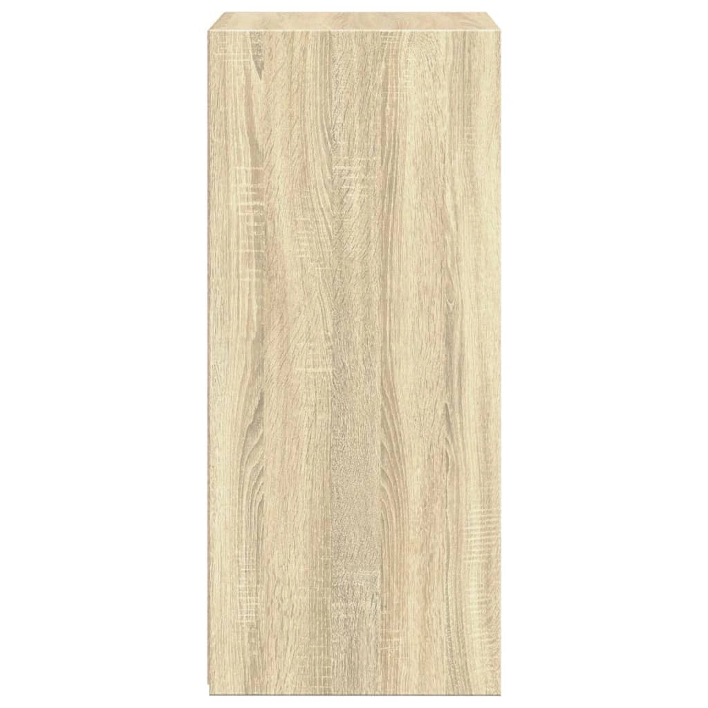 Credenza cassettiera cassettiera mobile contenitore organizer cucina soggiorno soggiorno Sonoma 50 x 41 x 93 cm derivati ​​del legno marrone 02_0031575