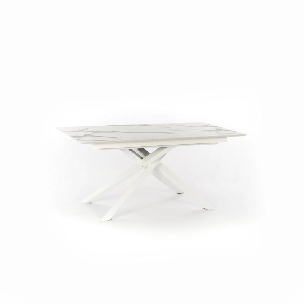 Tavolo Allungabile 170/270x90x76 cm in HPL Xavier Marmo Calacatta
