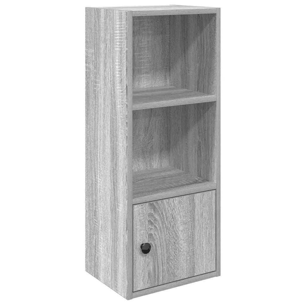 vidaXL Libreria Grigio Sonoma 31x24x77 cm in Legno Multistrato