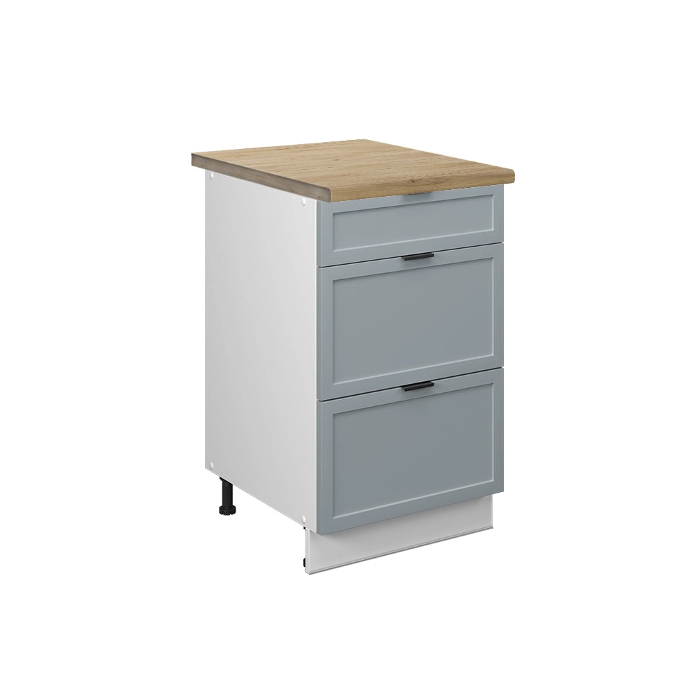 Vicco Mobili da cucina  Blu-grigio chiaro 50 cm , AP Goldkraft